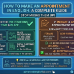 How to Make an Appointment in English The Preposition and Phrase Guide
