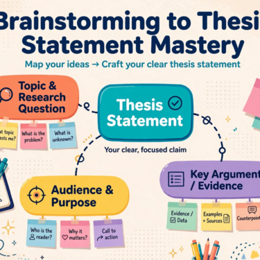 How to Use Brainstorming to Write a Perfect Thesis Statement A Step-by-Step Guide