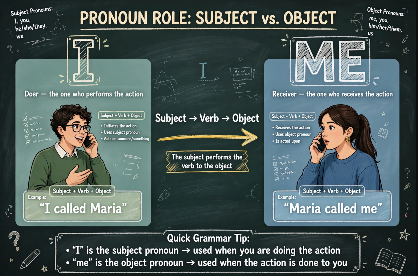 I or ME Master Subject and Object Pronouns Once and For All