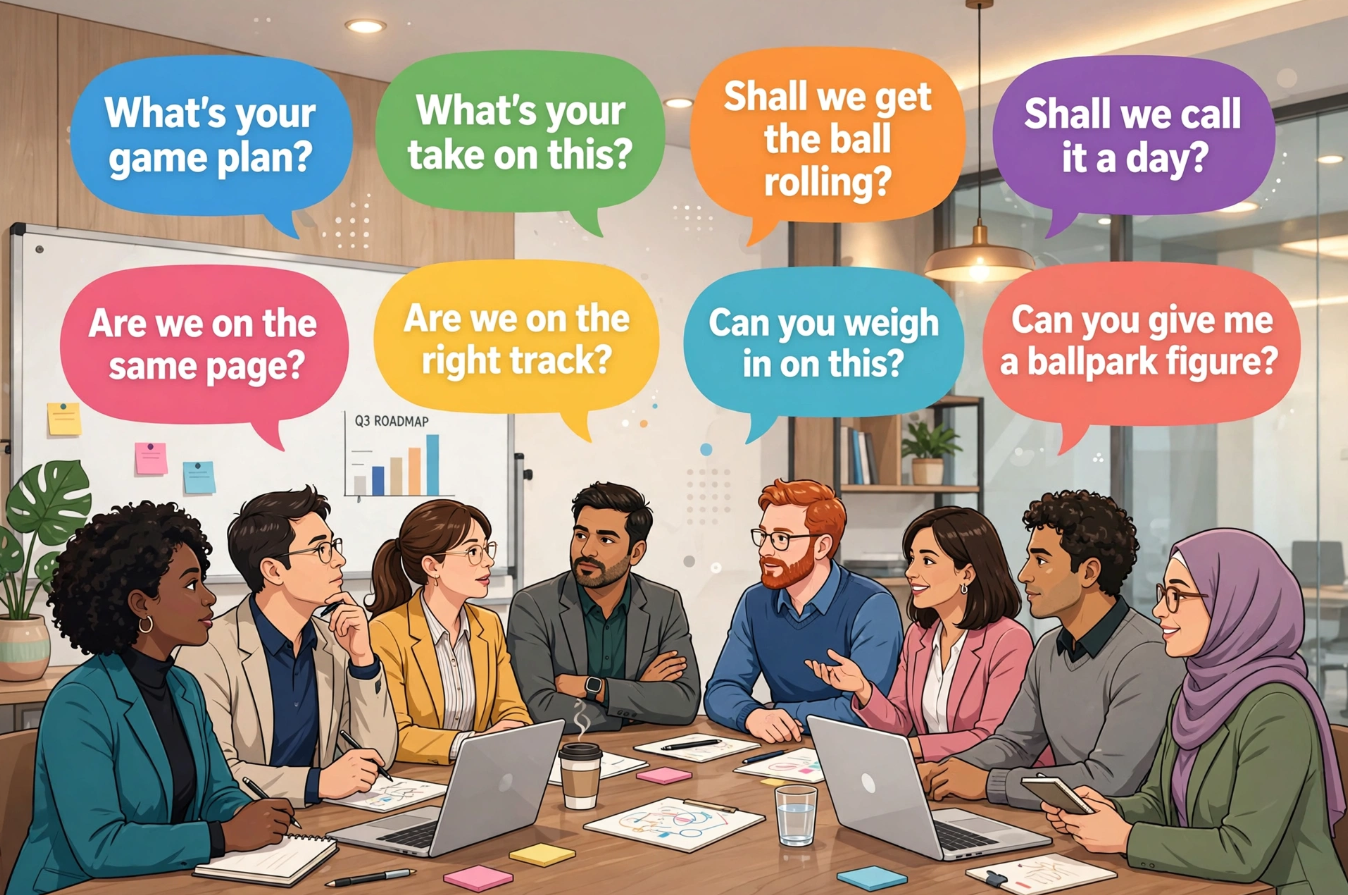 Master 8 essential English idioms hiding in questions