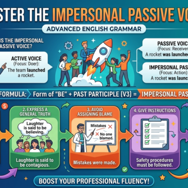 Master the Impersonal Passive Voice Advanced English Grammar Guide