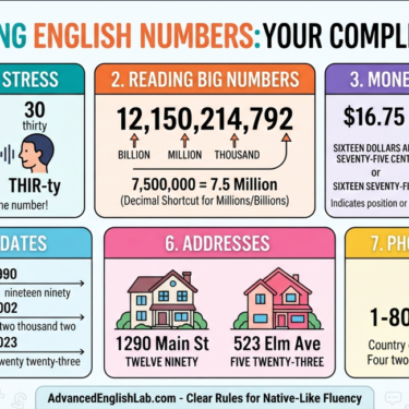 Mastering English Numbers A Comprehensive Guide