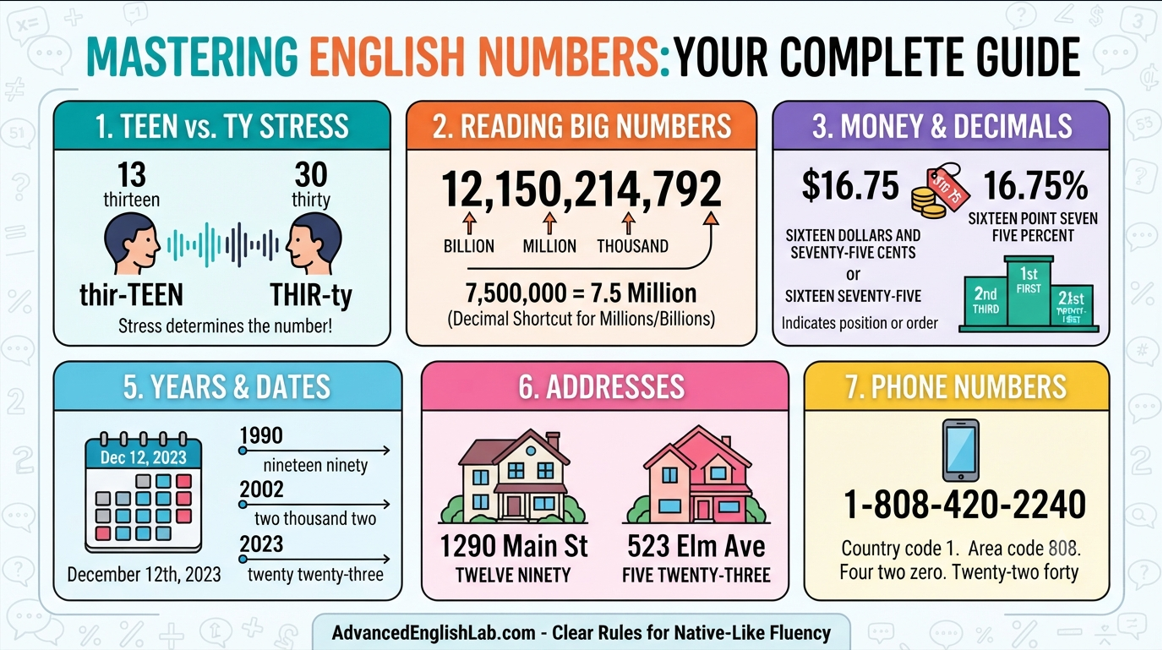 Mastering English Numbers A Comprehensive Guide
