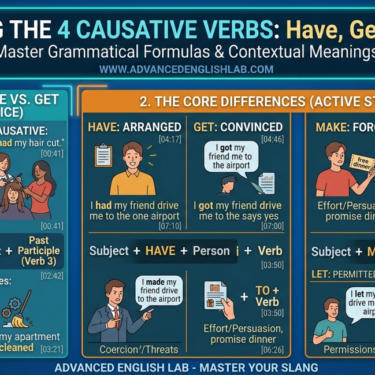 Mastering the 4 Causative Verbs: Have, Get, Make, and Let