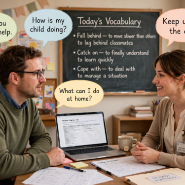 Parent-Teacher Interviews in English Essential Vocabulary, Questions & Expressions