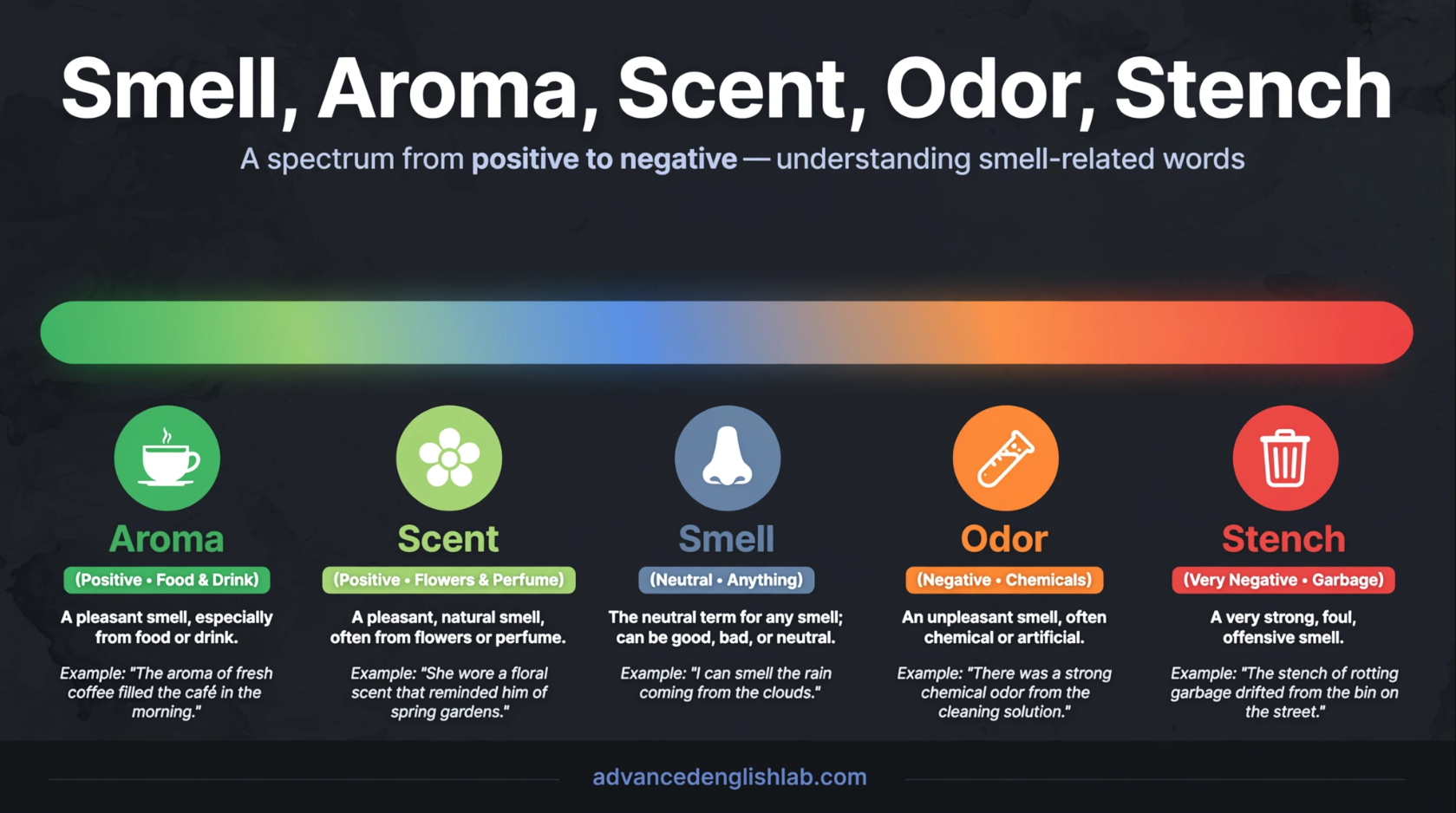 The Art of Smell Mastering the Nuances of Smell, Aroma, Scent, Odor & Stench