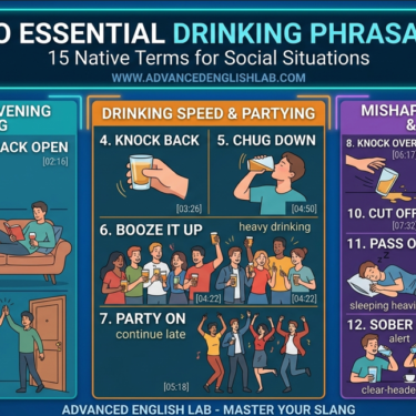 The Ultimate Social Guide 15 Phrasal Verbs to Master Drinking English