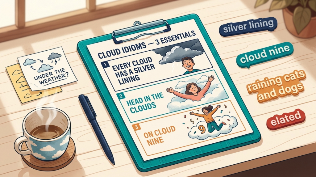 Cloud Idioms Master English Weather Expressions Easily