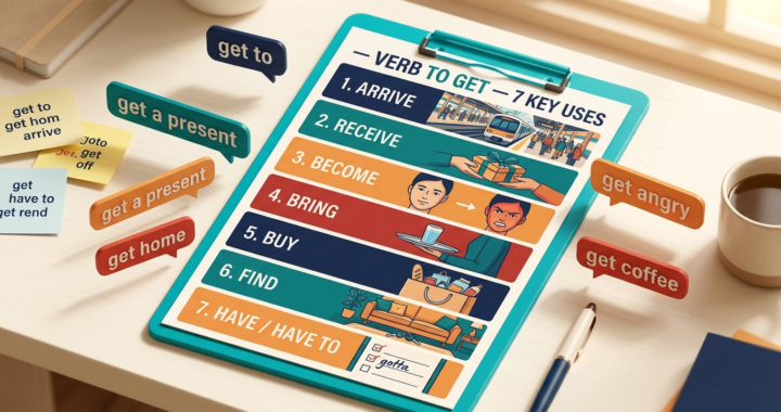 Verb to Get English Master 7 Key Uses Super Easily